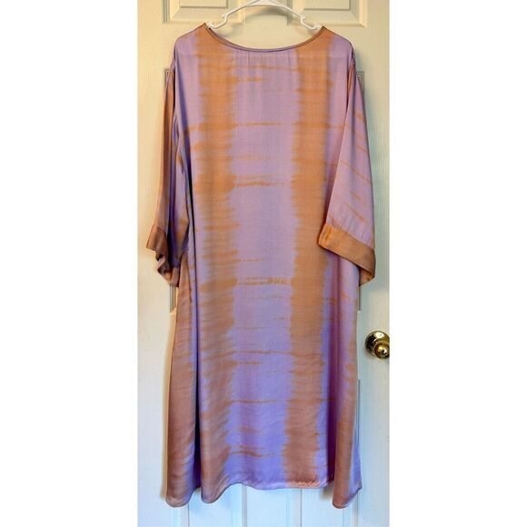 NWOT Anthropologie NorBlack NorWhite Sonne Tie Dye Pullover Kaftan Tunic Dress - Picture 4 of 12